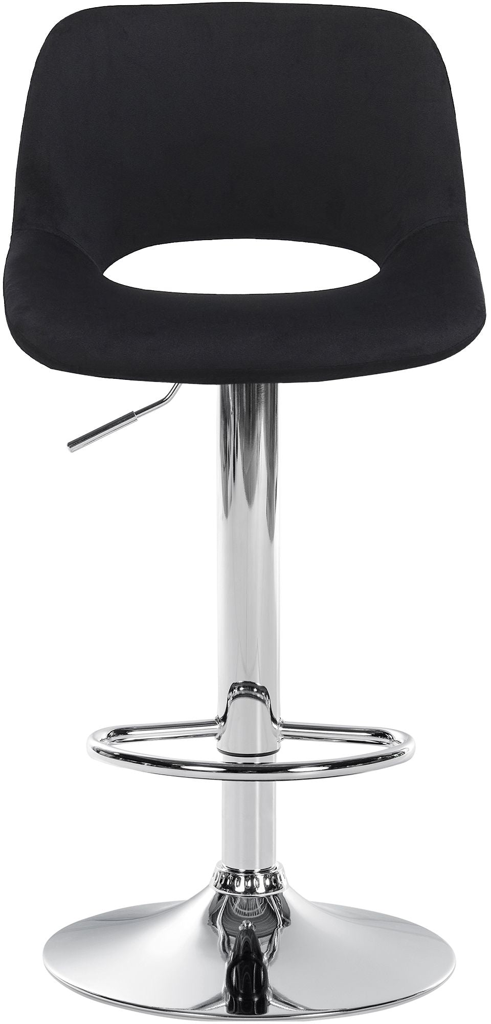 Barhocker 106 Samt Schwarz - Bild 5