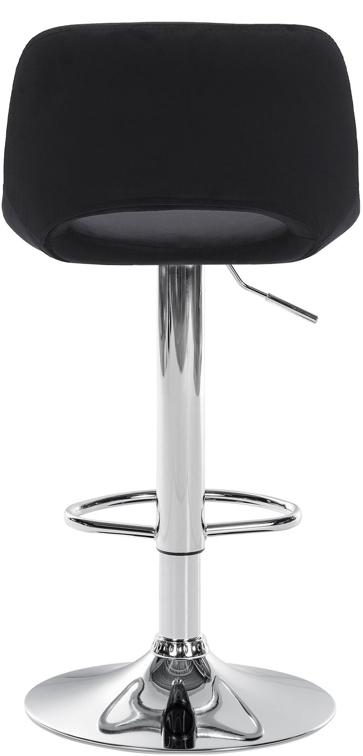 Barhocker 106 Samt Schwarz - Bild 4