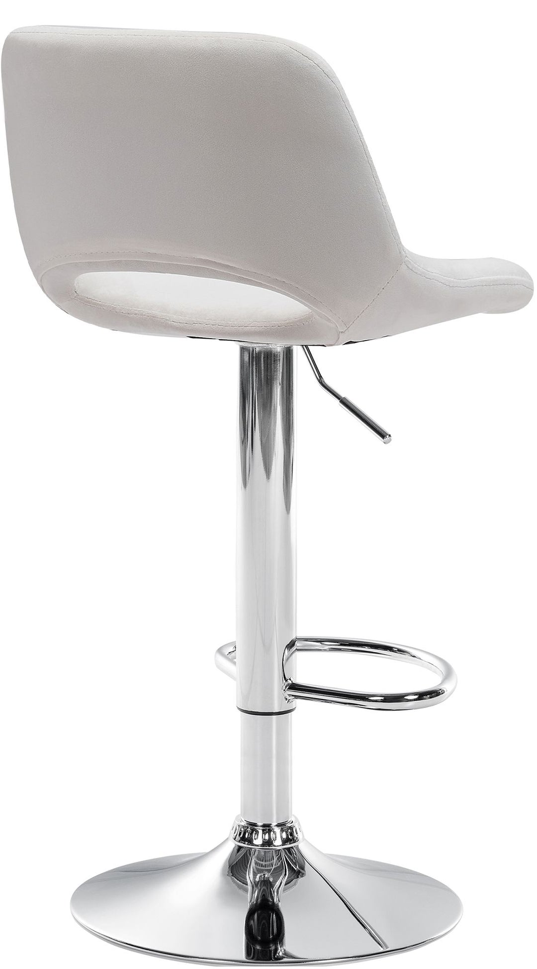 2er-Set Barhocker 106 Samt Creme - Bild 3