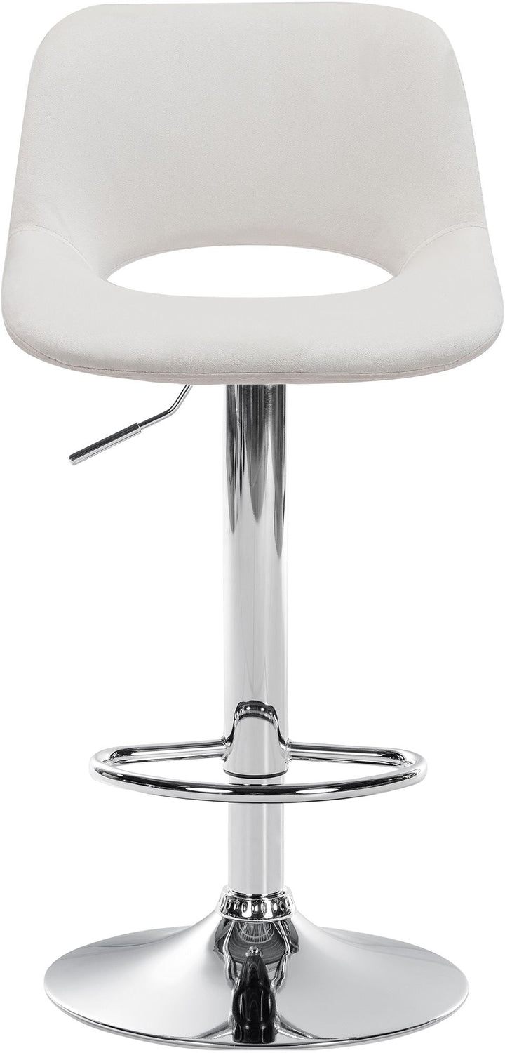 2er-Set Barhocker 106 Samt Creme - Bild 5