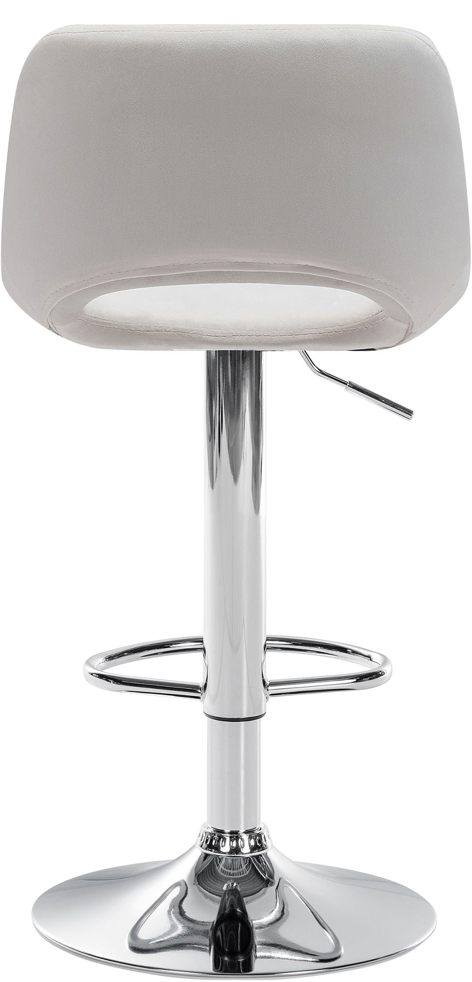2er-Set Barhocker 106 Samt Creme - Bild 4