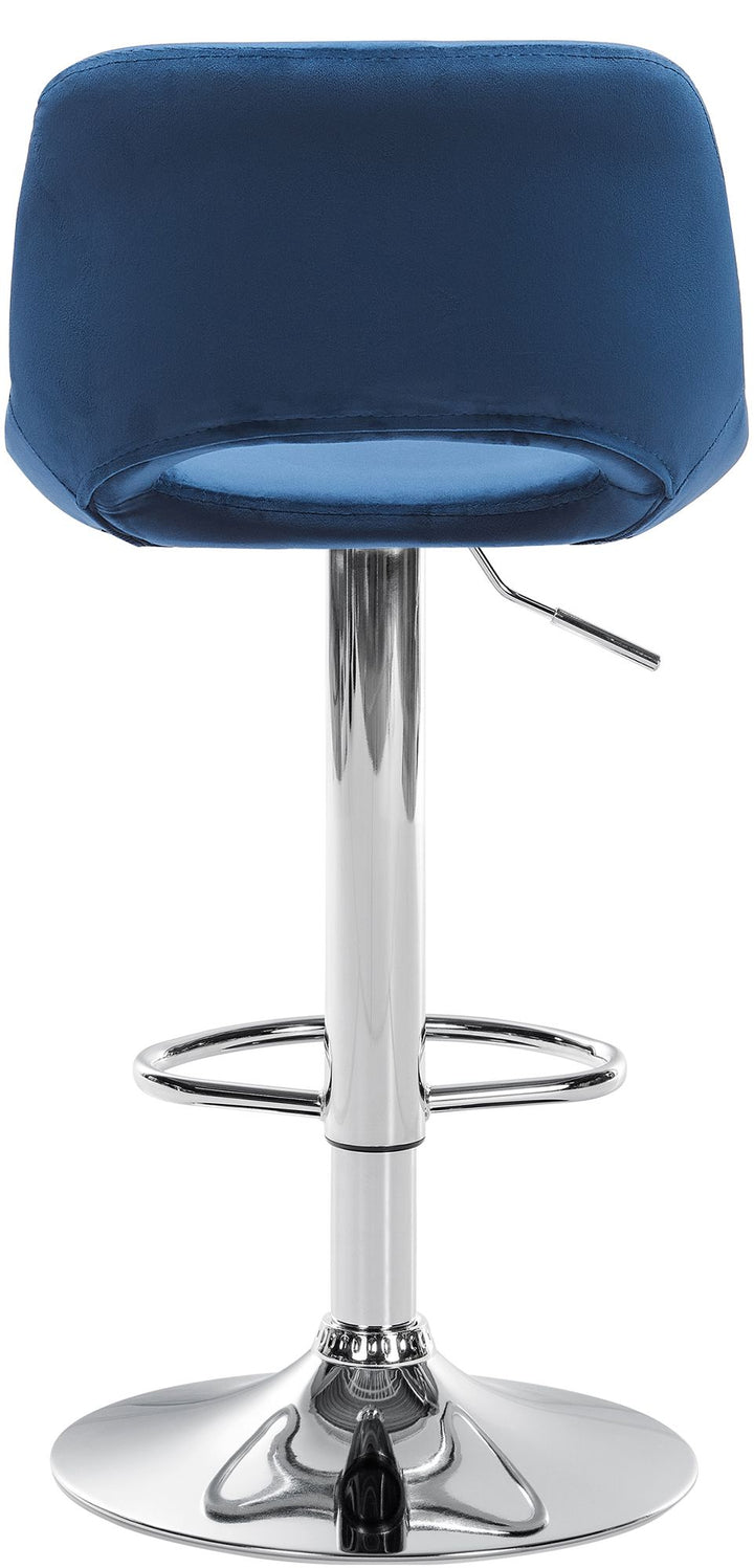 2er-Set Barhocker 106 Samt Blau - Bild 4