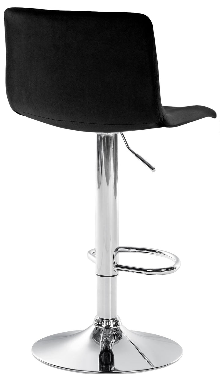 Barhocker 105 Samt Schwarz - Bild 7