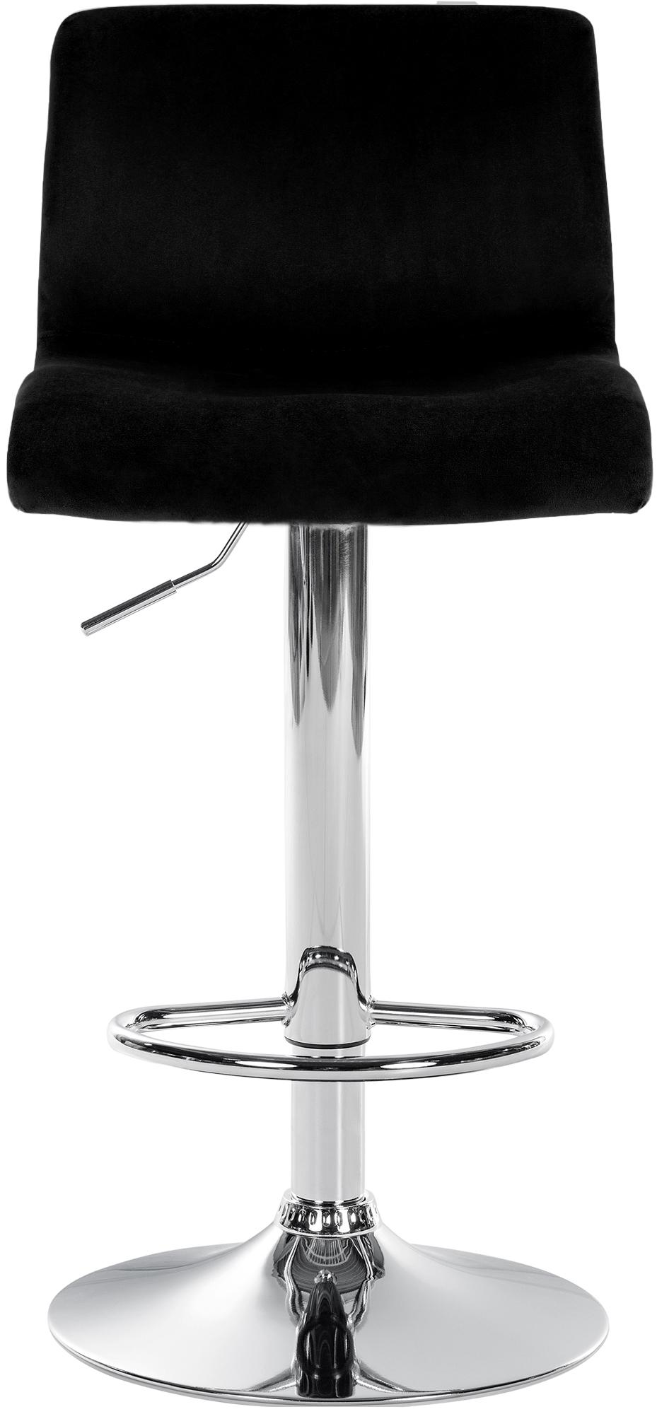Barhocker 105 Samt Schwarz - Bild 5