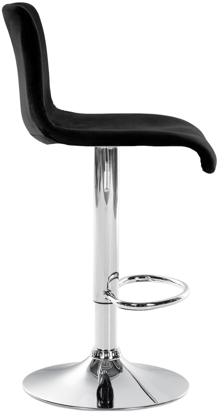 Barhocker 105 Samt Schwarz - Bild 6