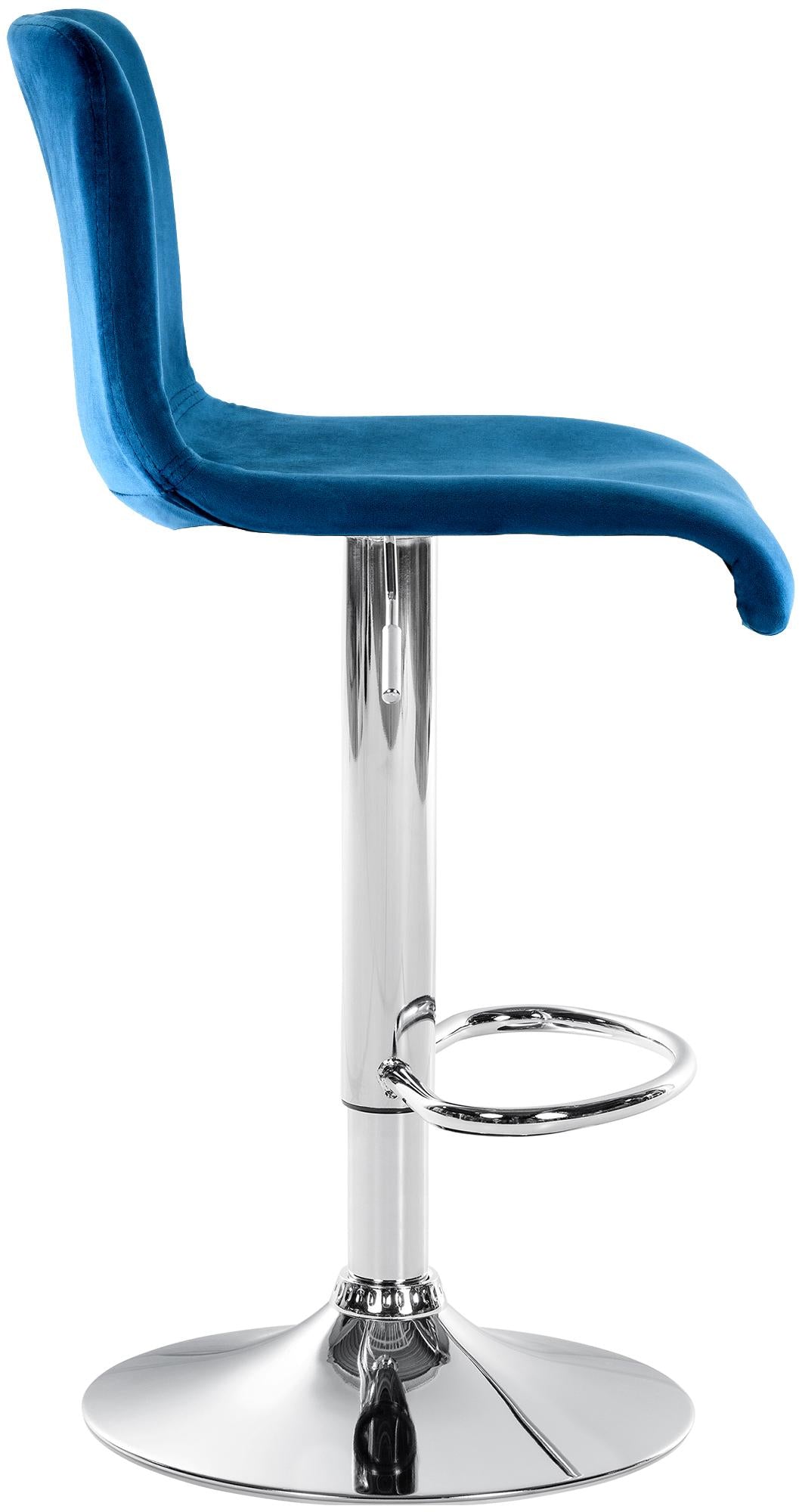 Barhocker 105 Samt Blau - Bild 6