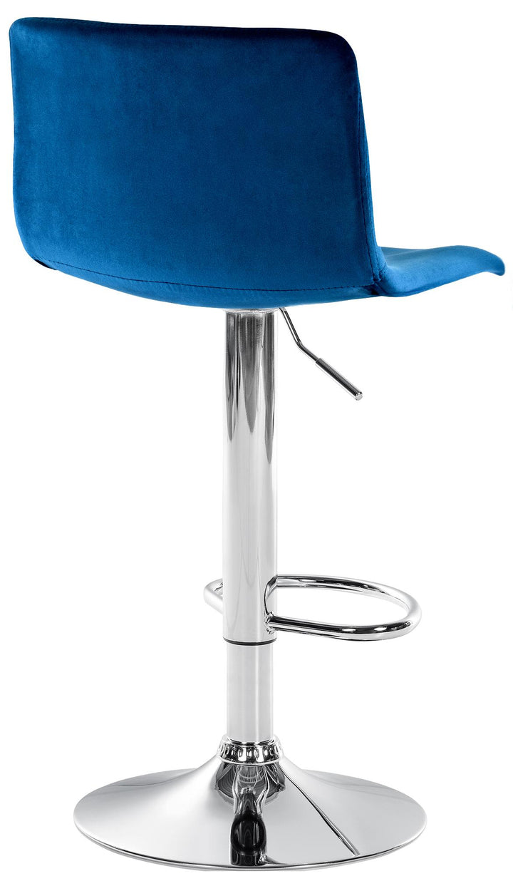 Barhocker 105 Samt Blau - Bild 7