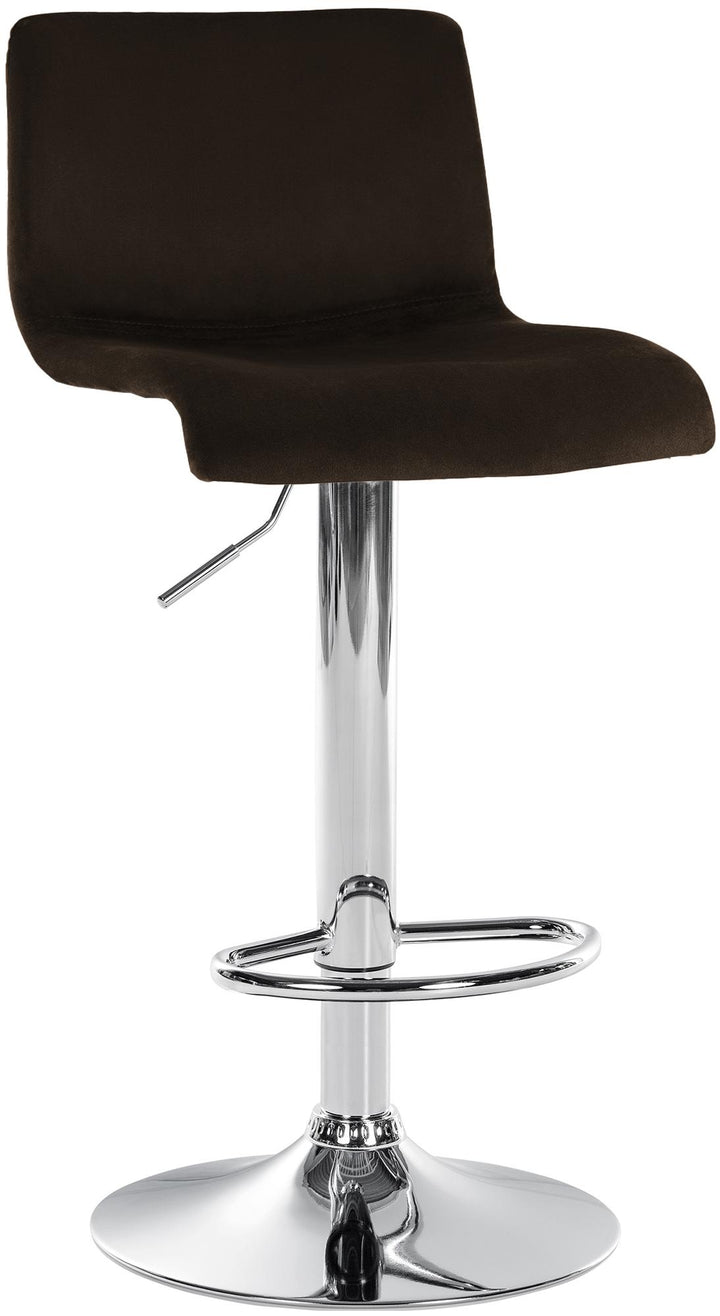 Barhocker 105 Samt Braun