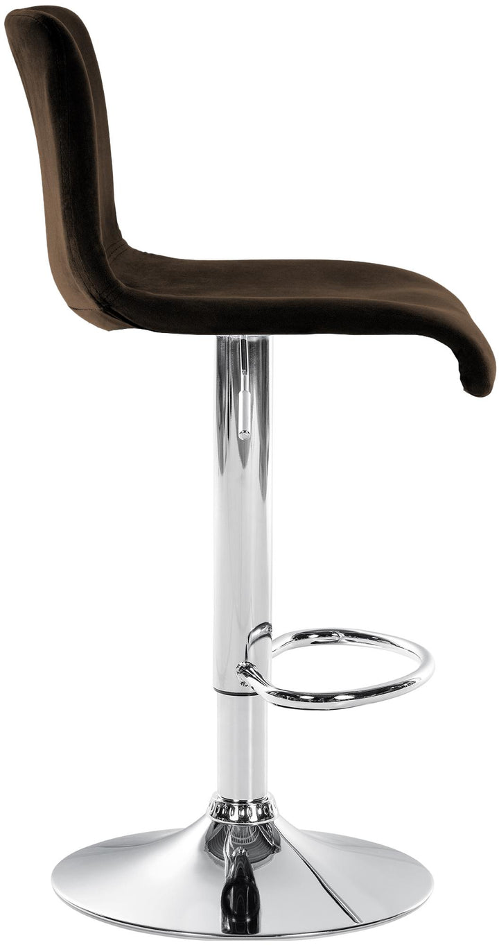Barhocker 105 Samt Braun - Bild 6