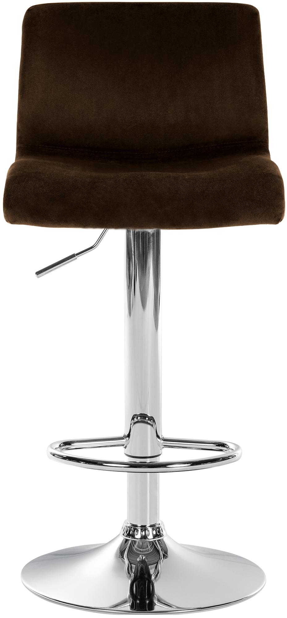 Barhocker 105 Samt Braun - Bild 5