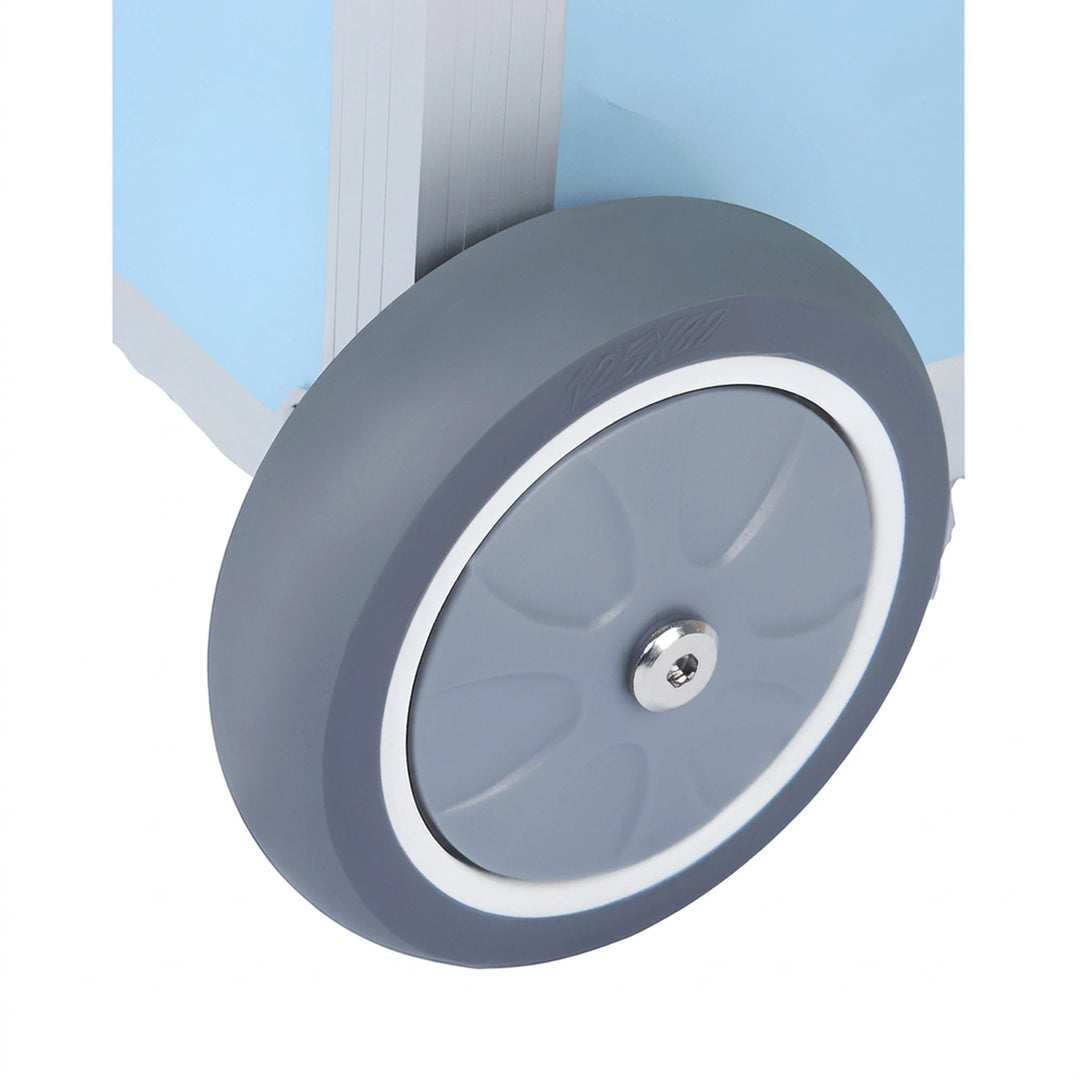 PodoMobile Maxi Pediküre Trolley Grau-Blau