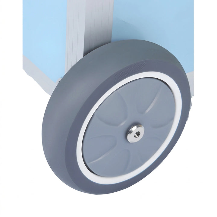PodoMobile Maxi Pediküre Trolley Grau-Blau