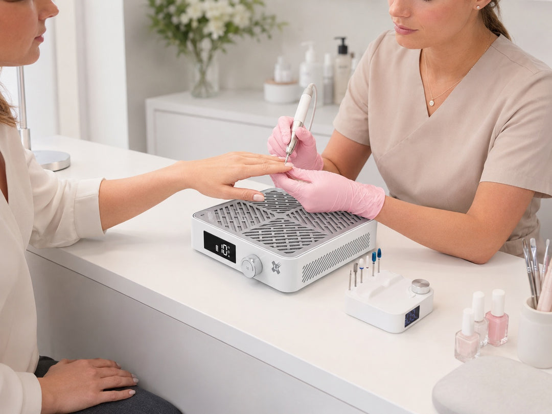 Staubabsauger Nägel Akku Promed Nailfan Mini-X