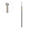 Acurata Fräser Edelstahl Weltkugel Rund ⌀1/1 mm Extra Fein