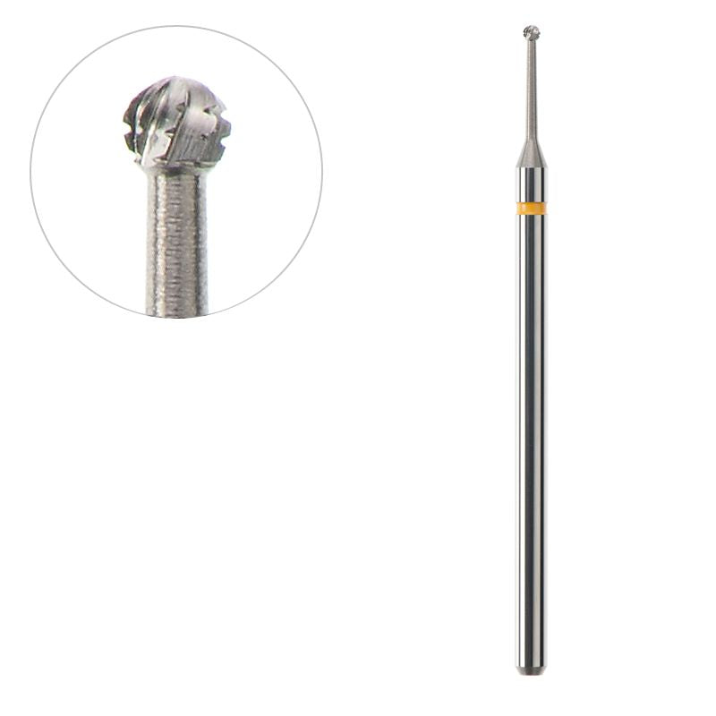 Acurata Fräser Edelstahl Weltkugel Rund ⌀1.2/1.2 mm Extra Fein 1