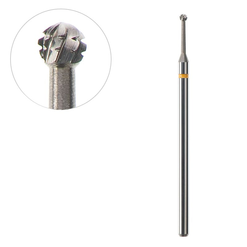 Acurata Fräser Edelstahl Weltkugel Rund ⌀1.6/1.6 mm Extra Fein 1