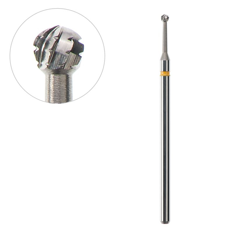 Acurata Fräser Edelstahl Weltkugel Rund ⌀1.8/1.8 mm Extra Fein 1