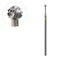 Acurata Fräser Edelstahl Weltkugel Rund ⌀2.1/2.1 mm Extra Fein