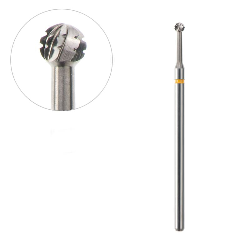 Acurata Fräser Edelstahl Weltkugel Rund ⌀2.3/2.3 mm Extra Fein 1