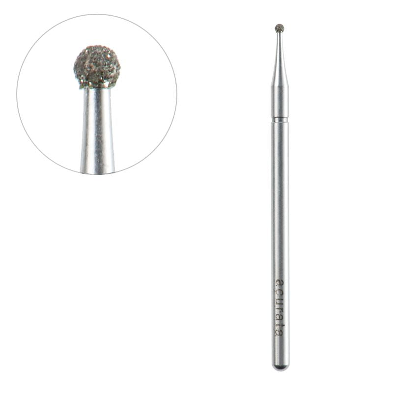 Acurata Fräser Diamant Weltkugel Rund ⌀1.2/1.2 mm 1