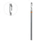 Acurata Fräser Edelstahl Trepan Flach ⌀1.8/6.5 mm Extra Fein