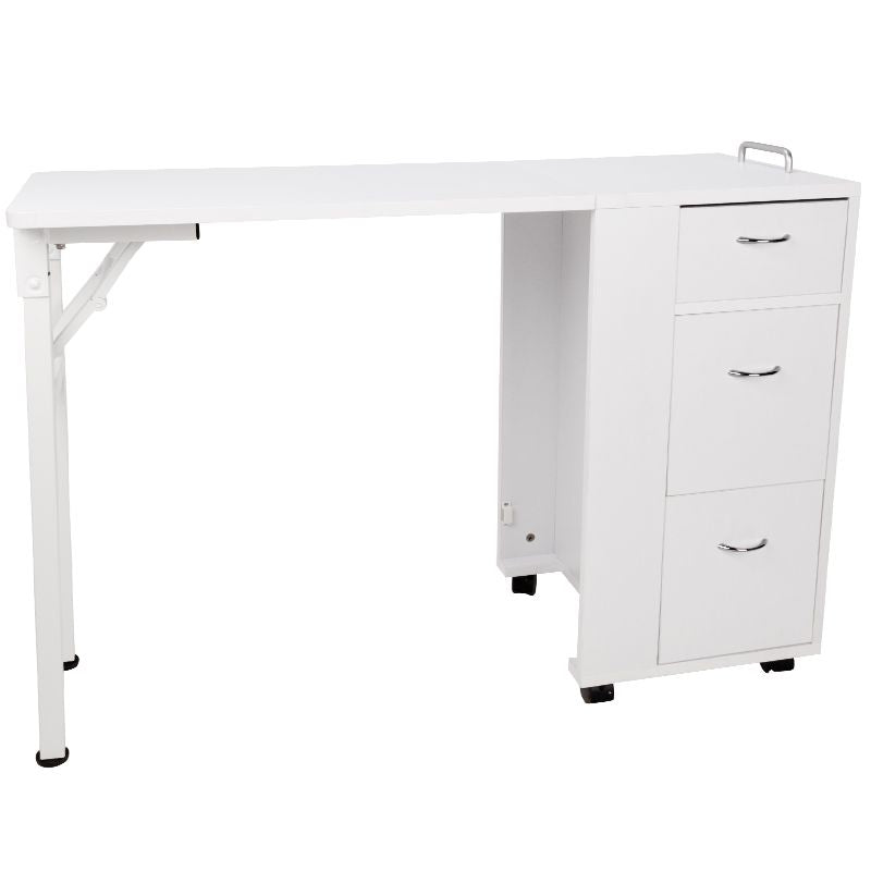 Manikürtisch Klappbar 2051 Weiß 1
