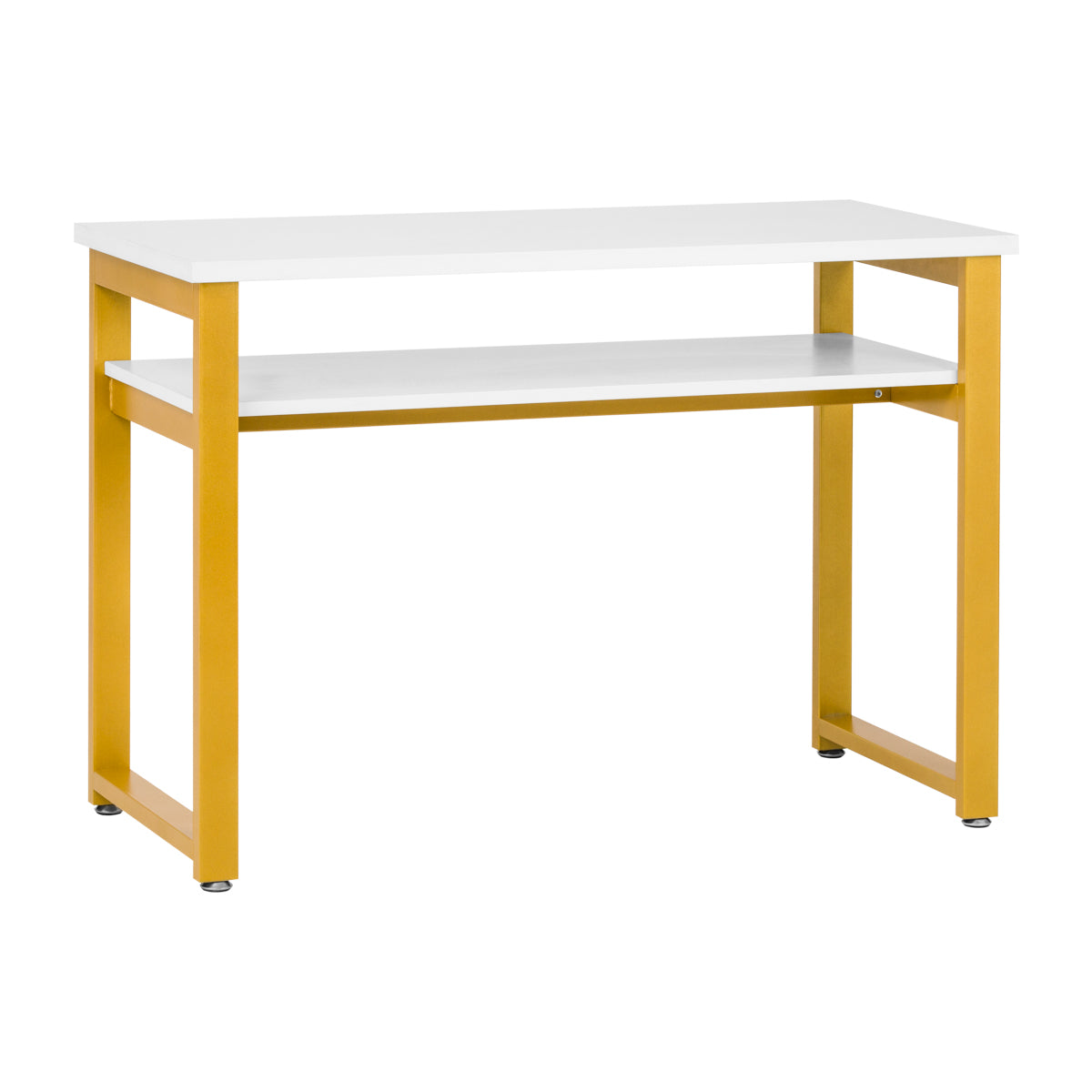 Manikürtisch 17G Weiß-Gold 1