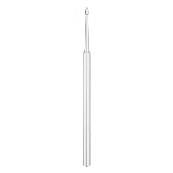 Exo Fräser 6K Edelstahl Birne Rund ⌀1.2/2.5 mm Sechseckig
