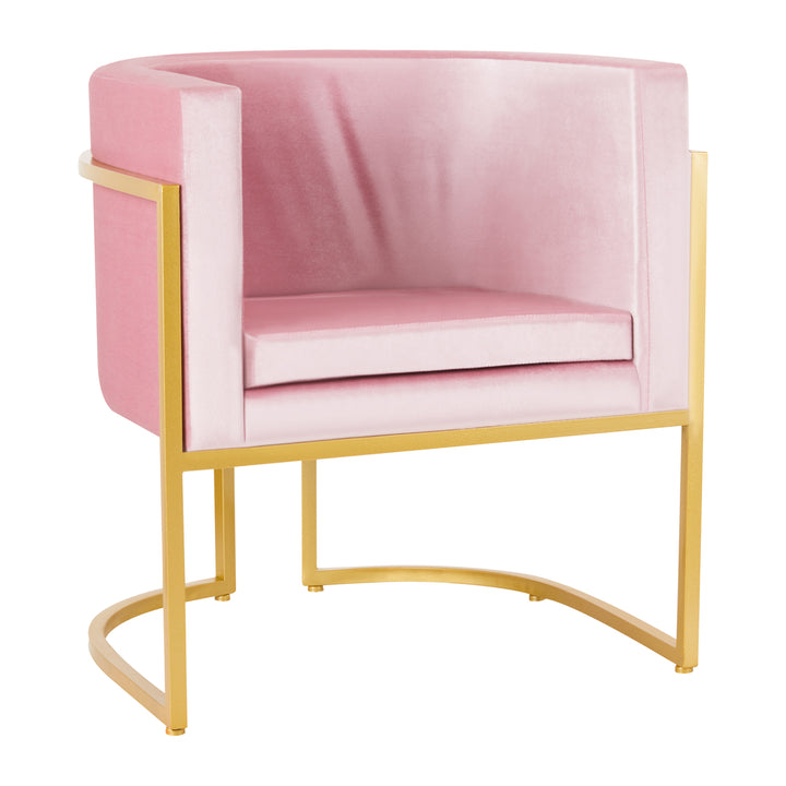 Stuhl Samt MT-308 Gold Rosa –