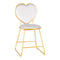 Stuhl Samt MT-309 Gold Grau