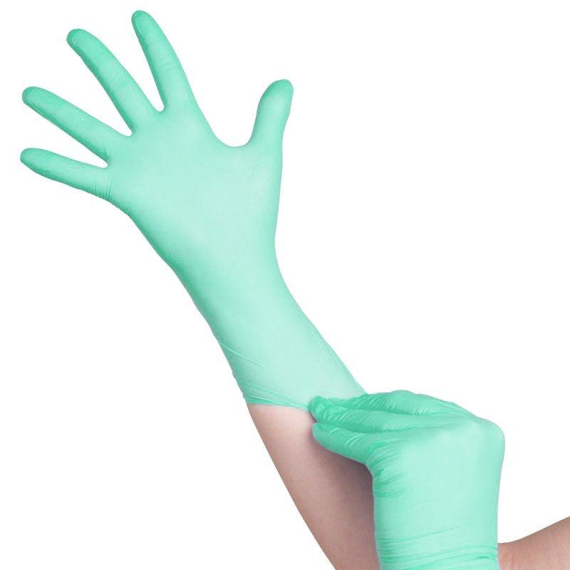 Nitril handschoenen All4Med groen
