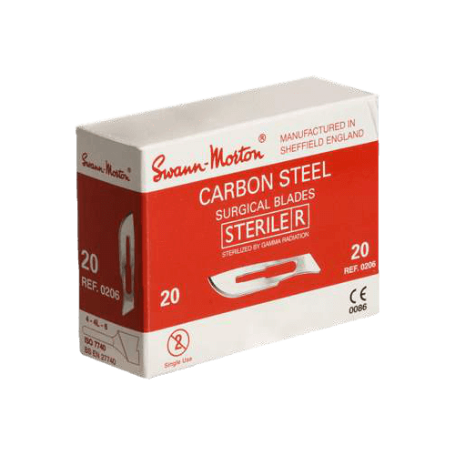 Swann Morton Skalpelle 20 Steril (100x)