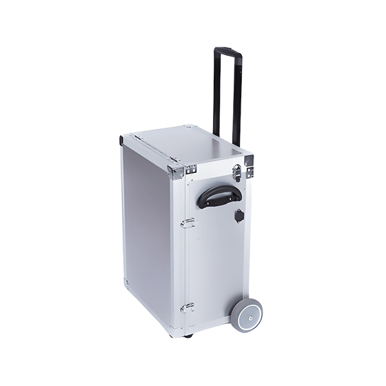 PodoMobile Maxi Pediküre Trolley Pinsel Silber