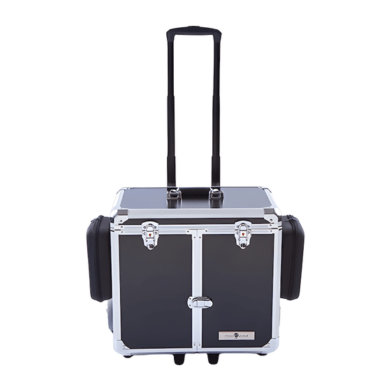 PodoMobile Midi Pediküre Trolley Pinsel Schwarz